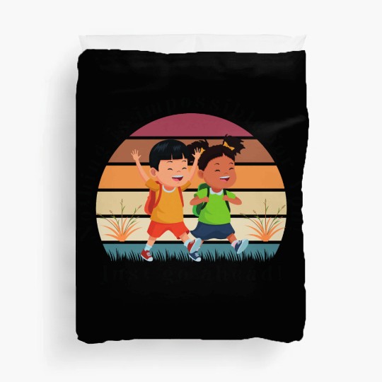 2 5 Sunrise Motivational design Duvet Covers