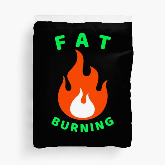 Fat Burning Gym Workout Duvet Covers
