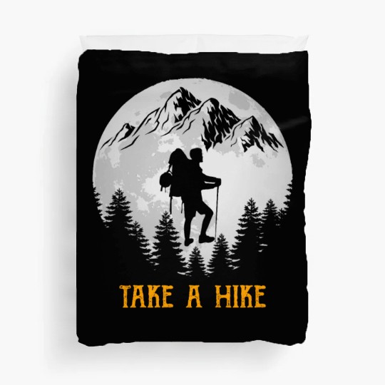 Take a Hike Wanderlust Hiking Duvet Covers