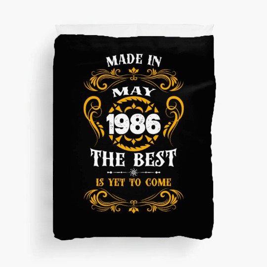 Made In May 1986 The Best Duvet Covers