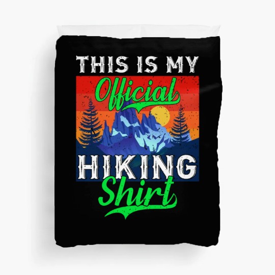 Official Hike Duvet Covers Wanderlust Mountain Love