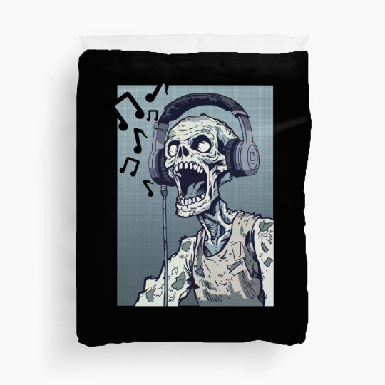 Zombie Singing Duvet Covers