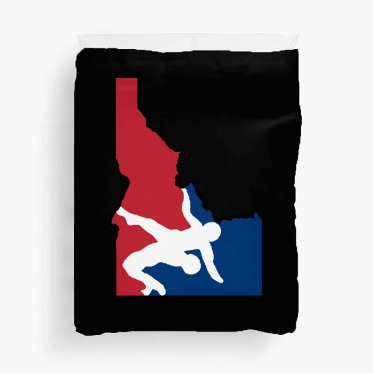 Idaho Wrestling (USA Colors) Duvet Covers