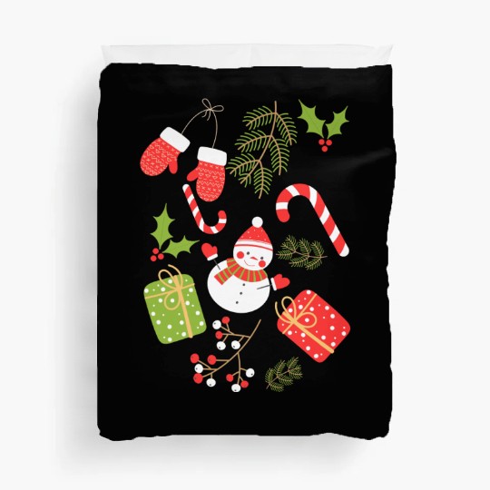 Christmas Time - Christmas Tree Decorations Duvet Covers