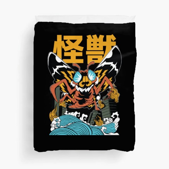 Kaiju Moth Duvet Covers