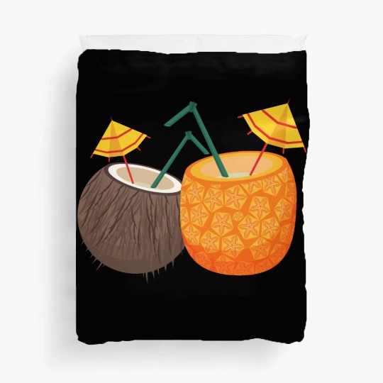 Hot summer juice Duvet Covers