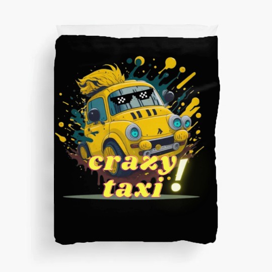 crazy taxi Duvet Covers
