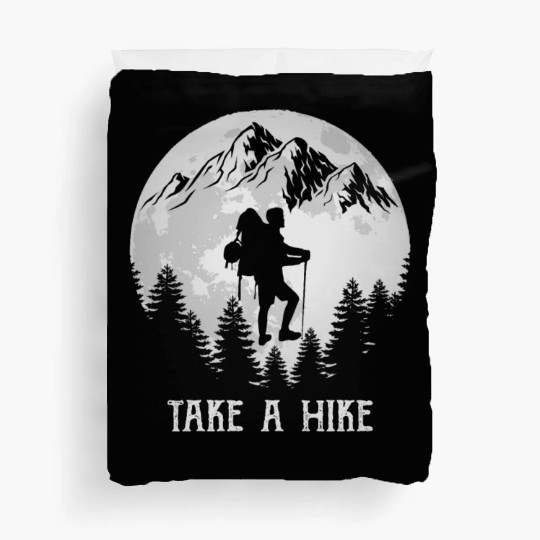 Take a Hike Wanderlust Hiking Duvet Covers