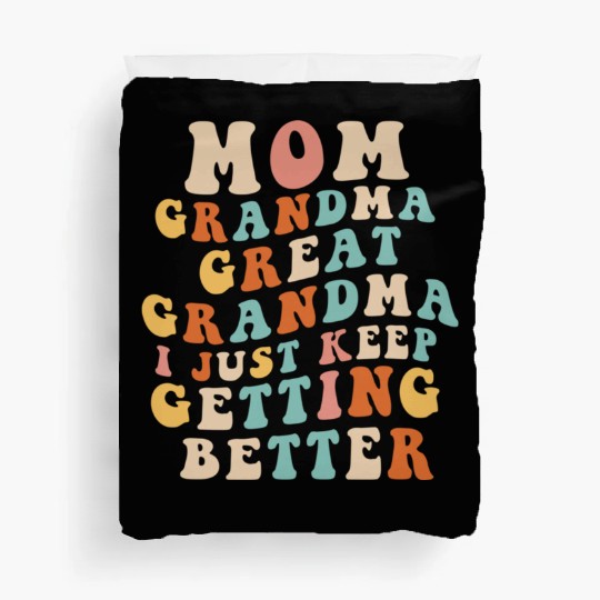 Great Grandma Duvet Covers Women Mom Grandma Gigi Mama