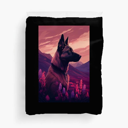 Belgian Malinois Nature Duvet Covers