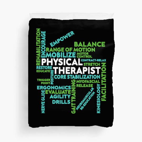 Physical Therapist Duvet Covers Mobilize Core