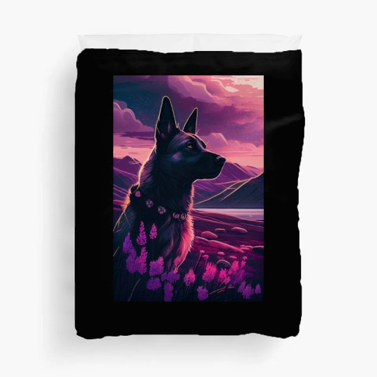 Belgian Malinois Nature Duvet Covers