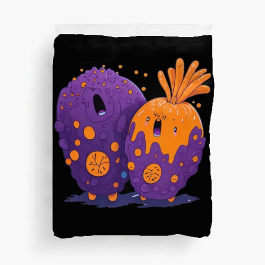 crazy carrot Duvet Covers