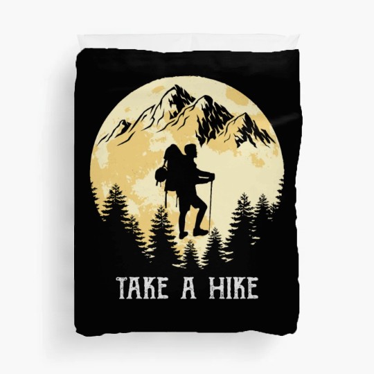 Take a Hike Wanderlust Hiking Duvet Covers