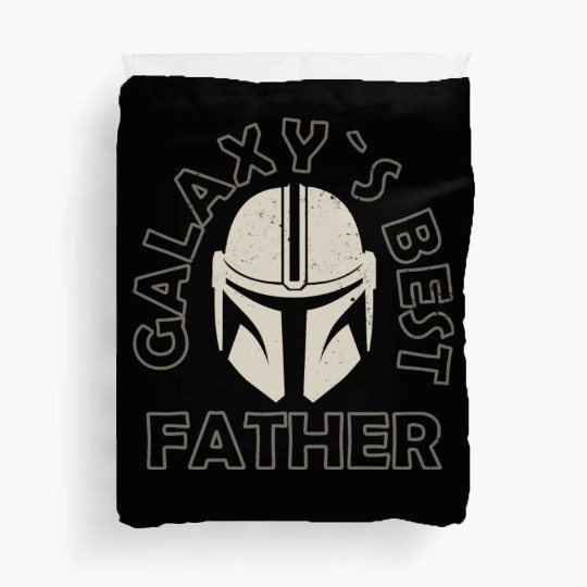 Galaxy`s best father Father´s day gift Duvet Covers