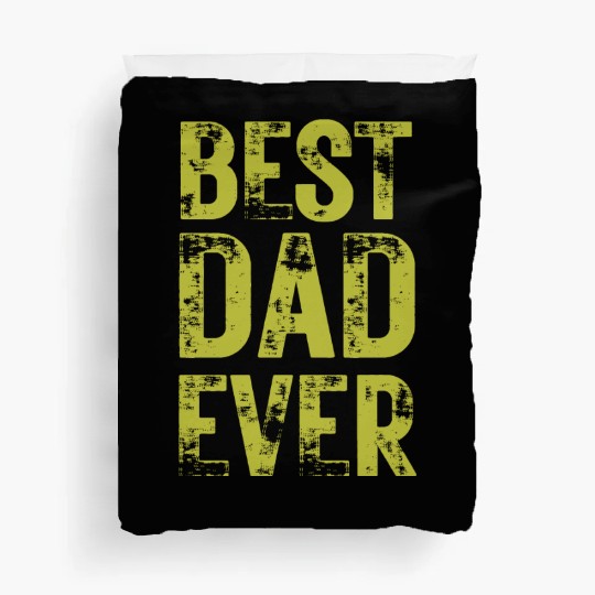 Best Dad Ever retro Duvet Covers