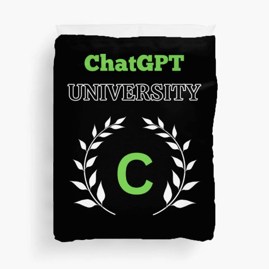 ChatGPT University Duvet Covers