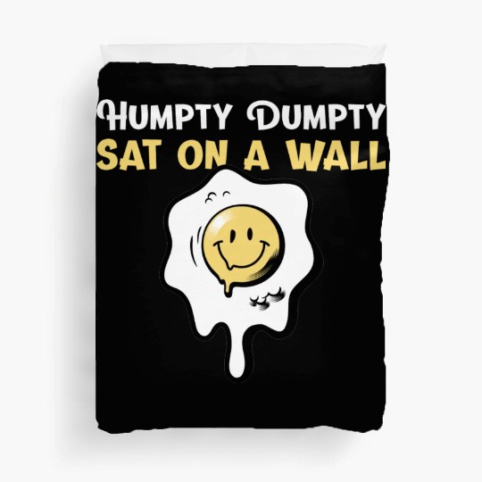 Humpty Dumpty Nursery Rhymes For Funny People Duvet Covers