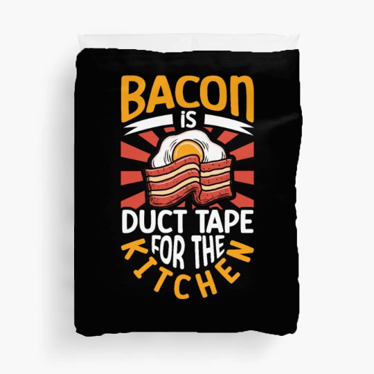 Bacon Lover Funny Bacon Famous Food Keto Diet Duvet Covers