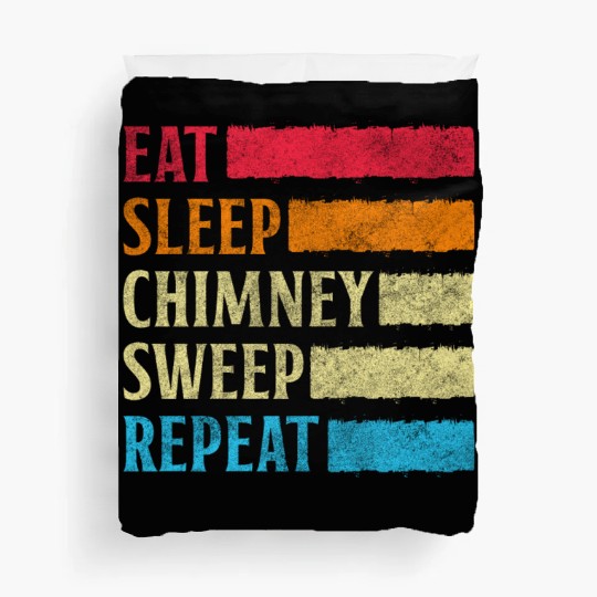 Lucky Charm New Year Fireplace Master Duvet Covers