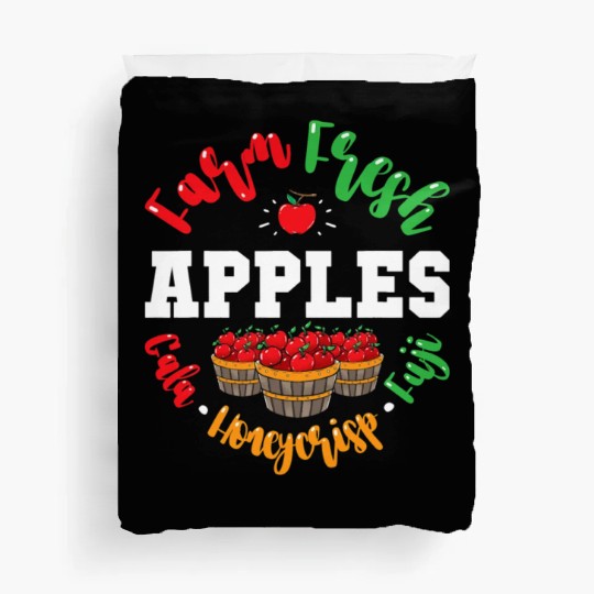 Apple Picking Farmer Fall For Toddlers Kids Women Duvet Covers