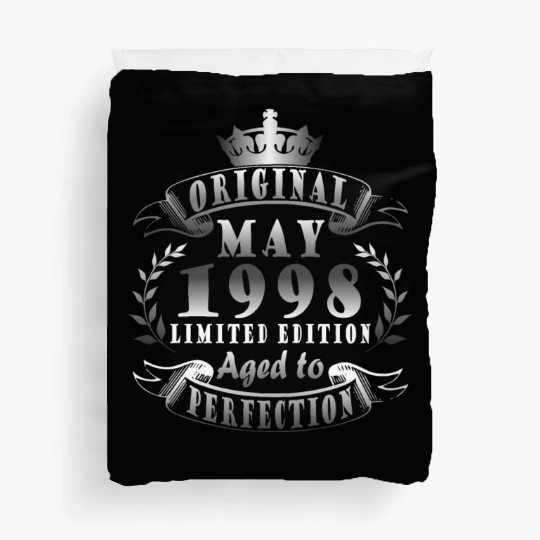 May 1998. anniversary may 1998. gift may 1998. Duvet Covers