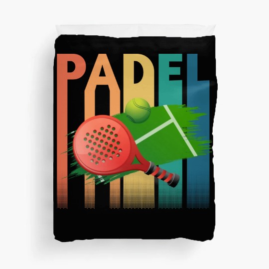 Padel Padel Tennis Retro Duvet Covers