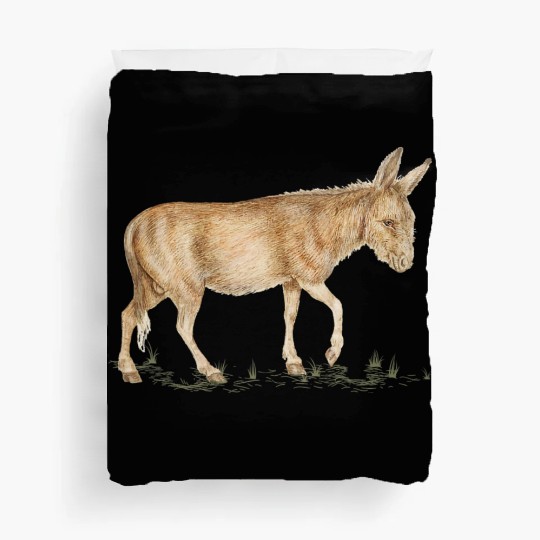 Farm Donkey Animal Lover Zookeeper Mule Farmer Duvet Covers