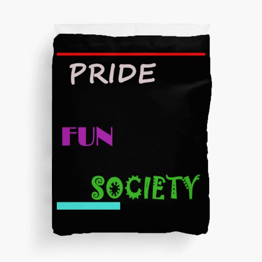 PRIDE FUN SOCIETY Duvet Covers