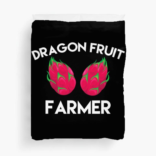 Dragon Fruit Farmer Outfit Love Tropical Food Duvet Covers
