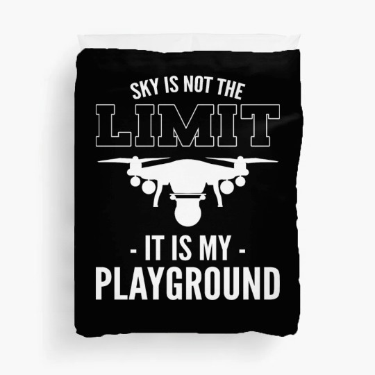Sky Is Not The Limit It Is My Playground Video Duvet Covers