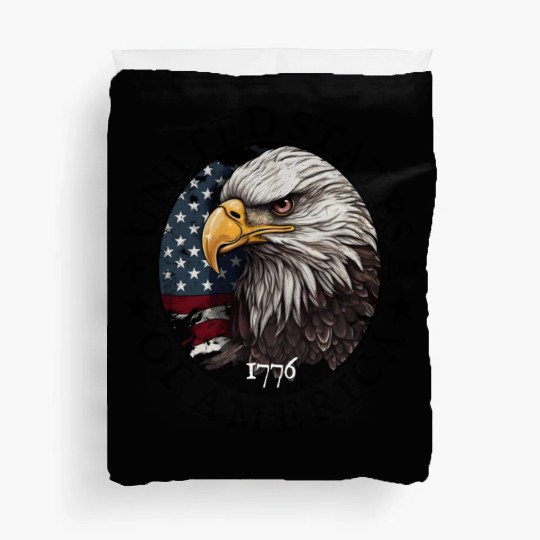 Proud American Independence Day Freedom Duvet Covers