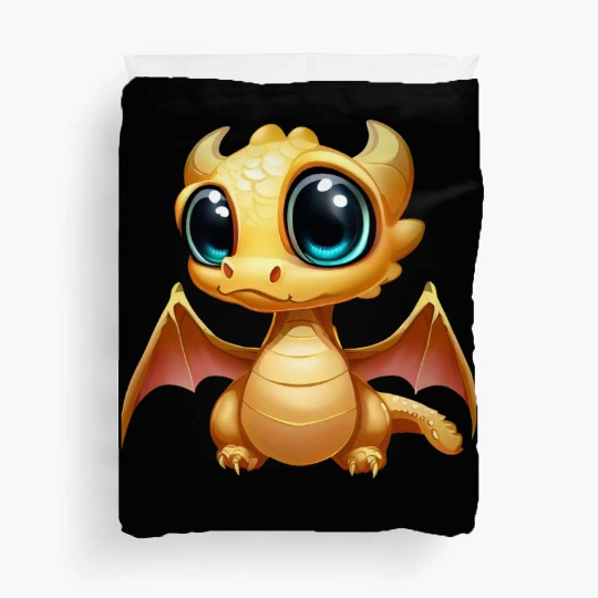 CUTE DRAGON MEDIEVAL PETS LIZARD GECKO ANIMALS Duvet Covers