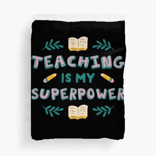Primary School Teacher Elementary School Teacher Duvet Covers
