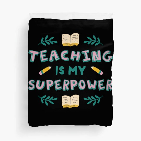 Primary School Teacher Elementary School Teacher Duvet Covers