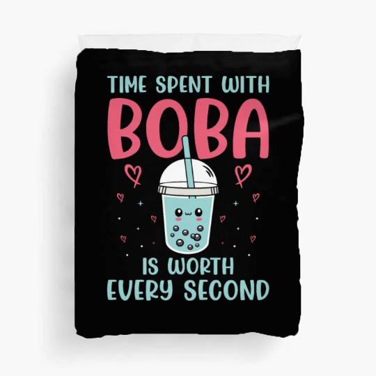 Bubble Tea Lover Boba Tea Drinker Korean Drink Duvet Covers