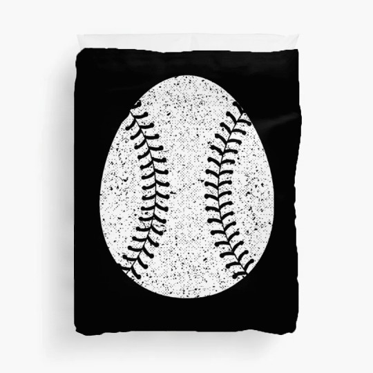 Baseball Happy Easter Egg Hunting Cute Sport Lover Duvet Covers
