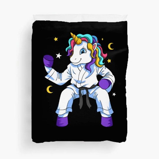 Karate Black Belt Unicorn Lover Japanese Martial Duvet Covers