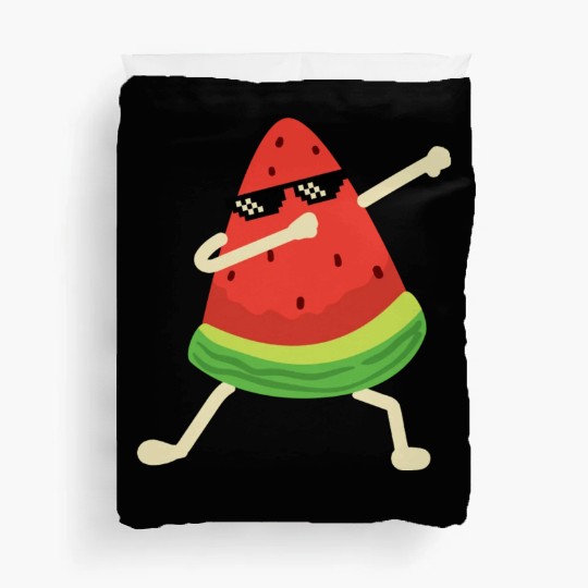 Dabbing Watermelon Melon summer Fruit Lover Duvet Covers