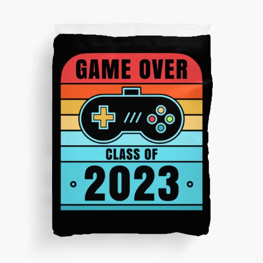 Game Over Class Of 2023 Duvet Covers Students Funny