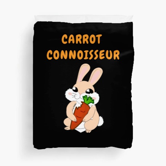 Carrot connoisseur Duvet Covers