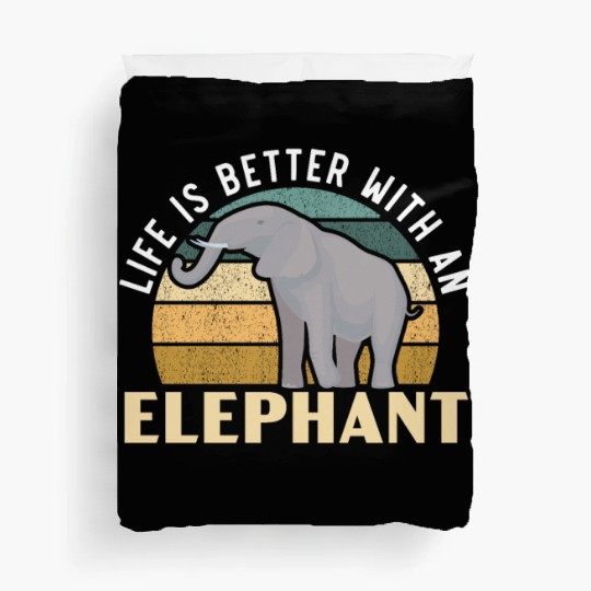 Elephant Lover Wildlife Animal Zoo Zookeeper Duvet Covers