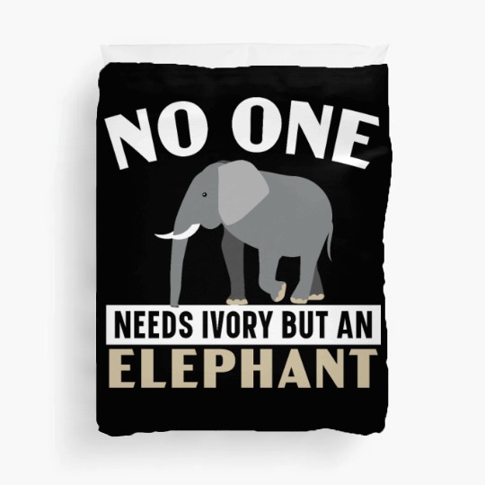 Elephant Lover Wildlife Animal Zoo Zookeeper Duvet Covers