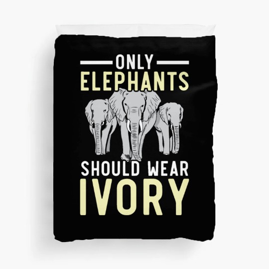 Elephant Lover Wildlife Animal Zoo Zookeeper Duvet Covers
