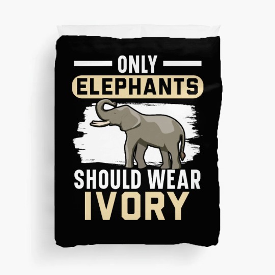 Elephant Lover Wildlife Animal Zoo Zookeeper Duvet Covers