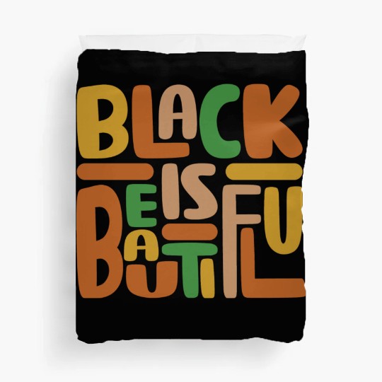 Black Is Beautiful Duvet Covers