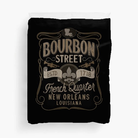 Womens Bourbon Street French Quarter Duvet Covers