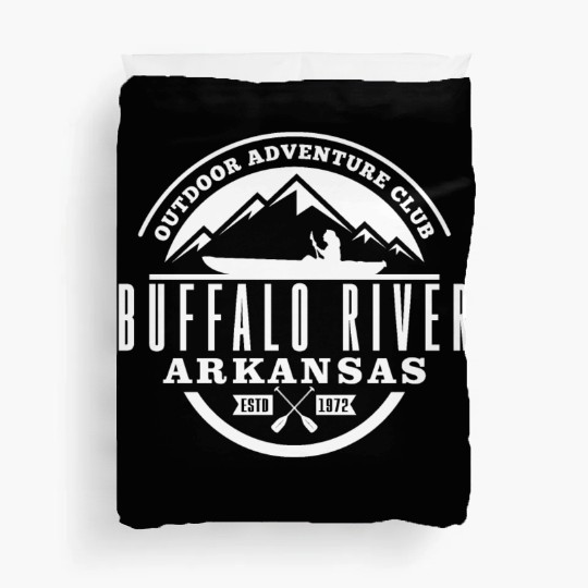 Canoe Buffalo River Duvet Covers