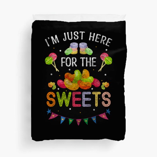 Chocolate Sugar Snacking Lollipop Duvet Covers