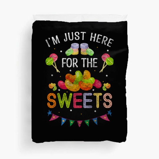 Chocolate Sugar Snacking Lollipop Duvet Covers